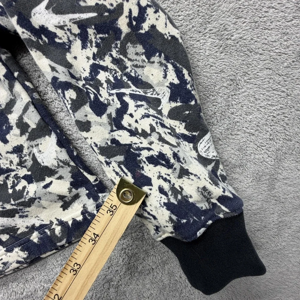 Nike Sweatshirt Youth Large Multicolor Fleece Pullover Gold Swoosh‎ CU8577-104